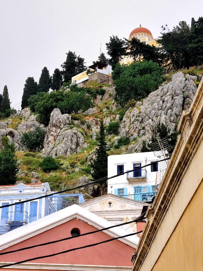 Kozas Art House, Symi Lägenhet Exteriör bild
