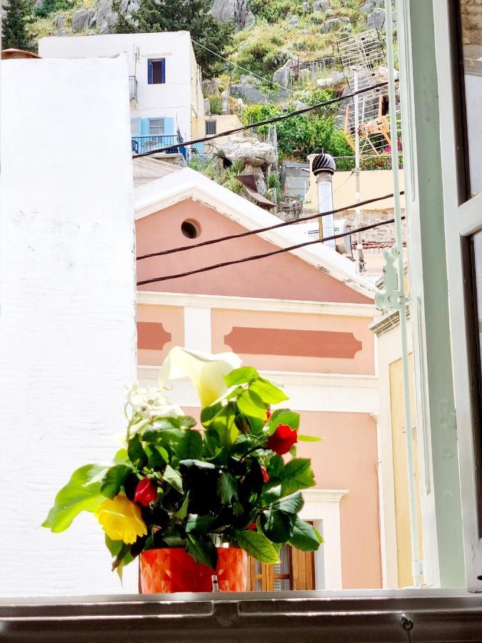 Kozas Art House, Symi Lägenhet Exteriör bild